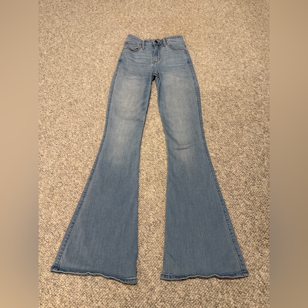 Hollister Light Blue Flare Jeans